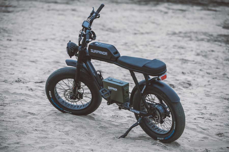 Bicicleta eléctrica Surpanda con batería integrada