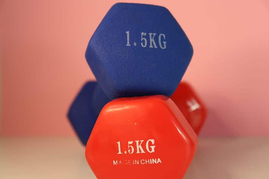 mancuernas entrenamiento 1 Mancuernas de 1.5 kg para entrenamiento