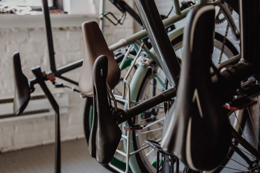 Sillines de bicicleta para ajuste de altura