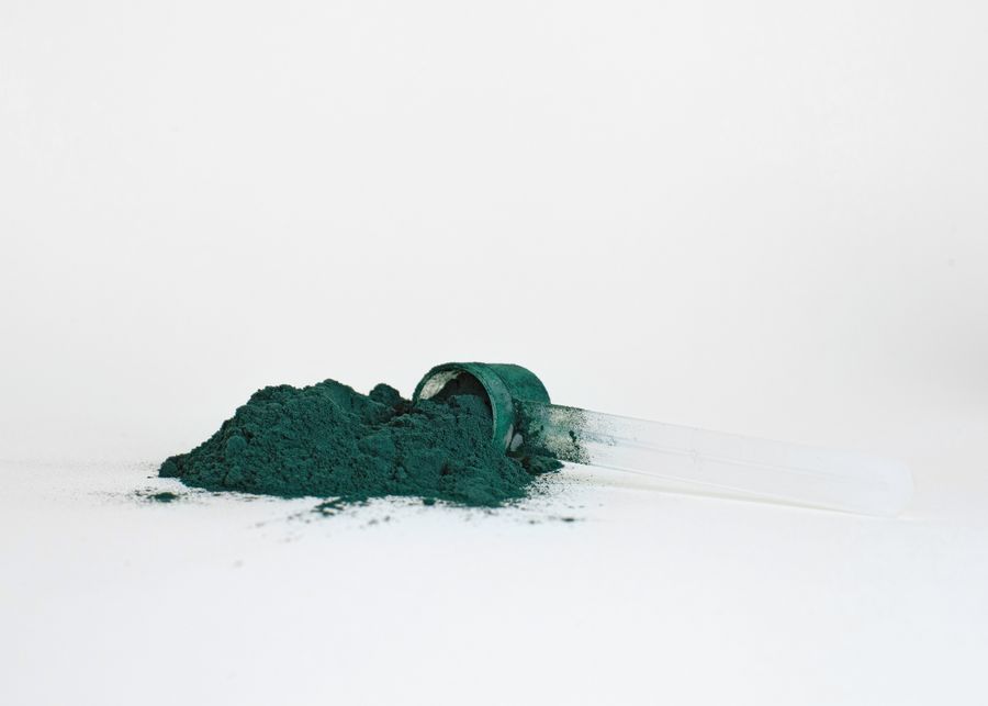 Spirulina en polvo como proteína vegetal