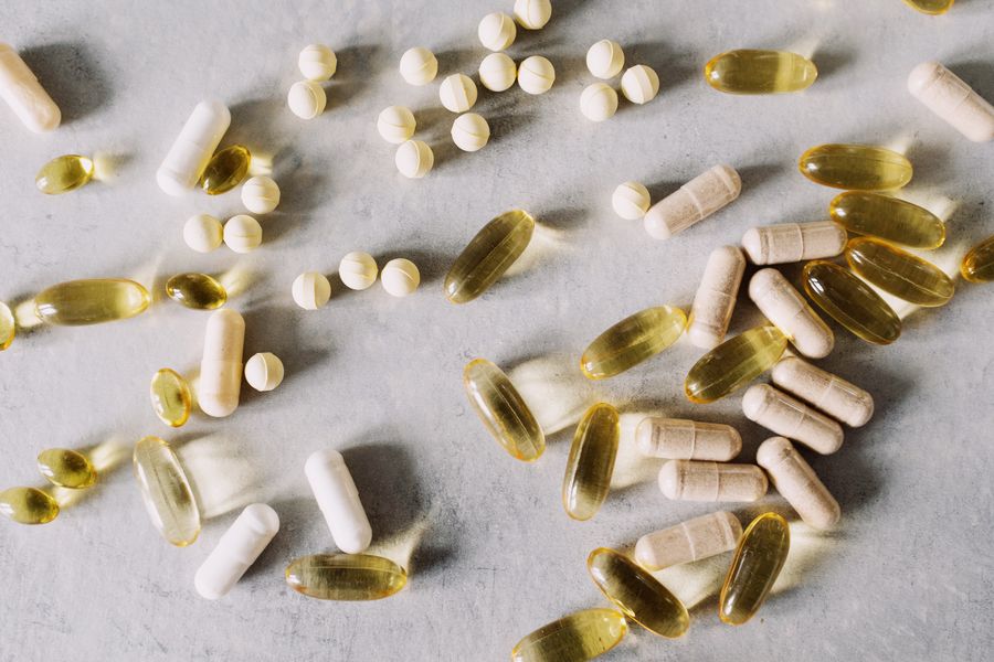 Vitaminas y suplementos para objetivos de salud