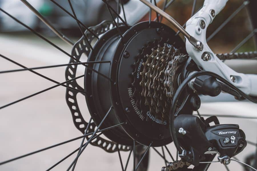 Sistema de engranajes para bicicleta eléctrica