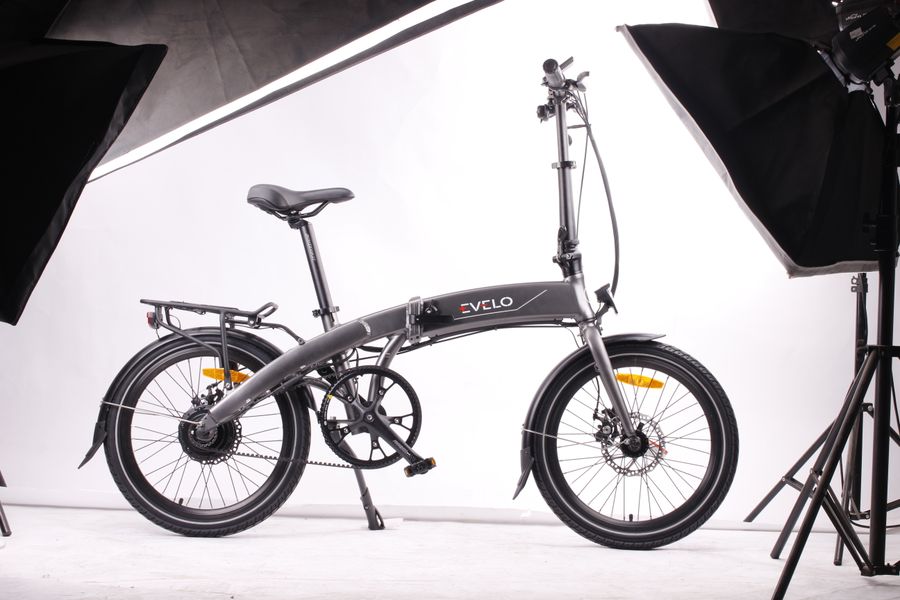 bicicleta electrica plegable moderna 2 Bicicleta eléctrica plegable moderna